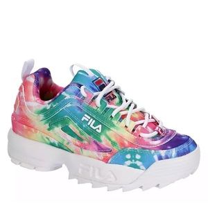 Fila Womens Disrupter II Sneaker Multicolor 8.5